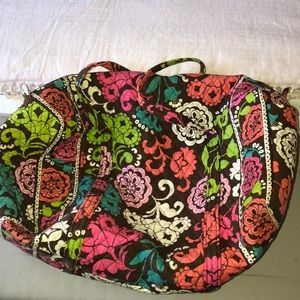 Large Vera Bradley duffle bag